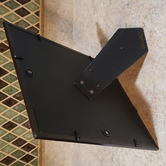 Vintage decorative cherry finish 8"x10" easel photo frame NWT - Picture 2 of 6